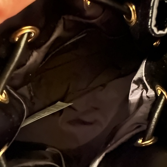 VERSACE Nylon drawstring shoulder bag (NEW) - Picture 11 of 14